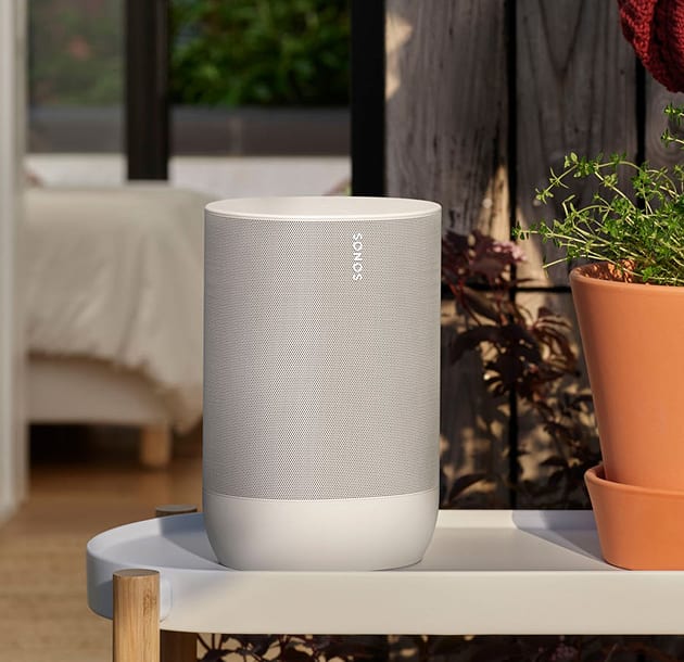 レンタル】ソノス(SONOS)・Sonos Move ホワイトのサブスク・お試し